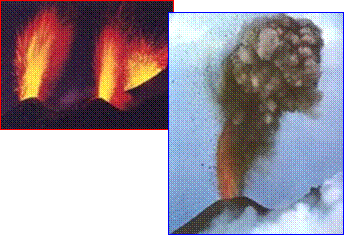 vulcano eruzione 2,stromboli  eruzione 2